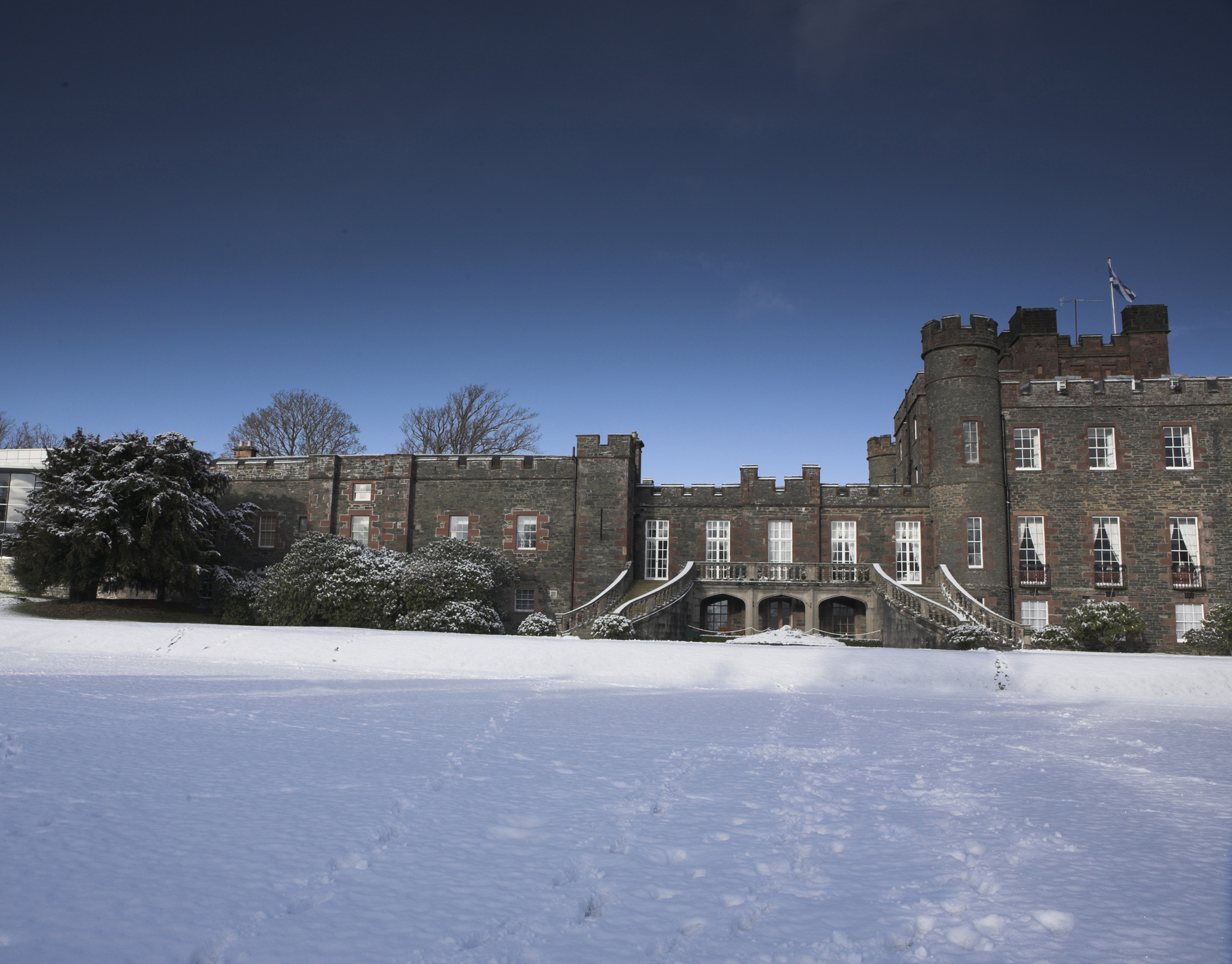 Stobo in the Snow